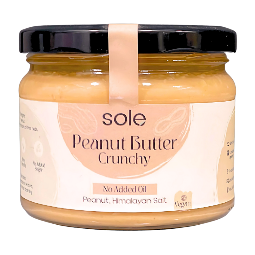 Sole Peanut Butter Crunchy - سول زبدة الفول السوداني المقرمش