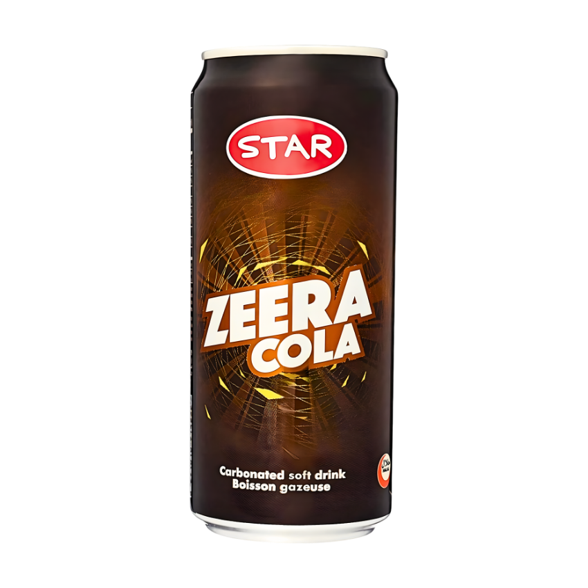 Star Zeera Cola Carbonated Soft Drink 300ml - ستار مشروب غازي زيرا كولا ٣٠٠ مل