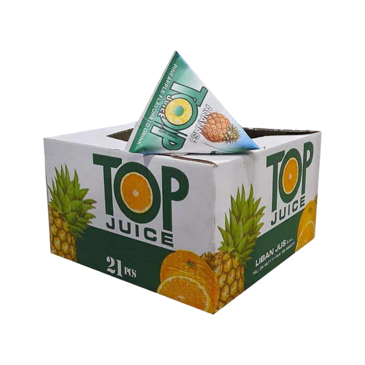 Top Jus Pineapple Juice Box - 21Pcs