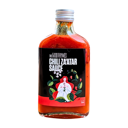 The Good Thymes Chili Za'atar Sauce -200ml- ذا غود ثايمز صلصة الفلفل الحار بالزعتر