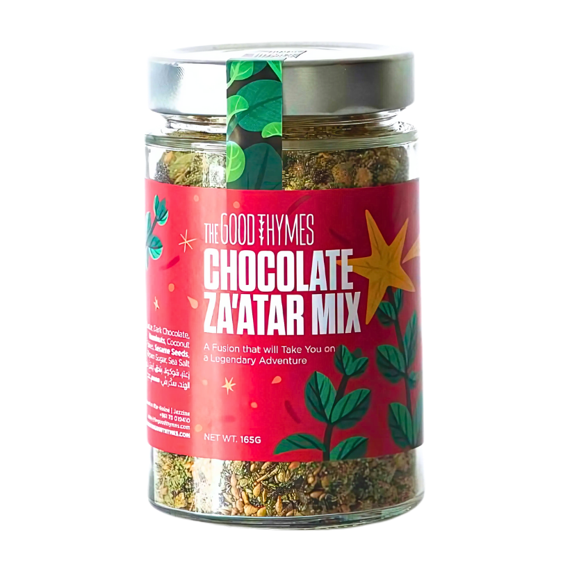 The Good Thymes Chocolate Za’atar Mix 165g - ذا غود تايمز مزيج الزعتر بالشوكولاتة – 165 غ