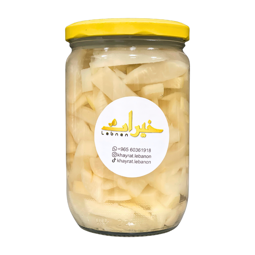 Lebanese Pickled Turnips - كبيس اللفت اللبناني