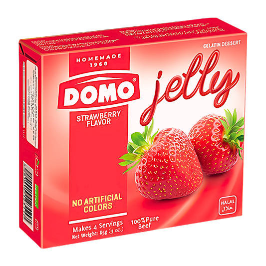 Domo Jelly Strawberry Flavor - دومو جيلي بنكهة الفراولة