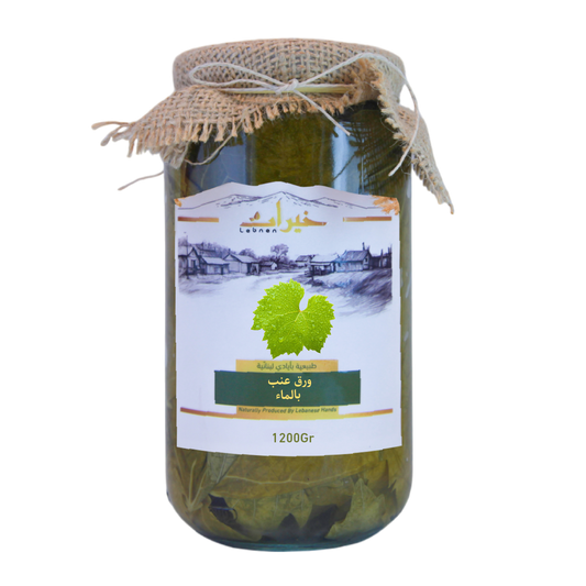 Khayrat Lebnen Grape Leaves In Water - خيرات لبنان ورق عنب بالماء