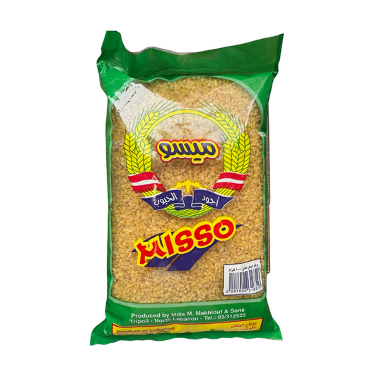 Misso – Fine Bulgur Wheat(1000g) (١٠٠٠ غرام)ميسو – برغل ناعم